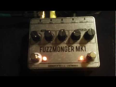 Synthmonger Fuzzmonger MK-1 Fuzz - GUITAR Demo