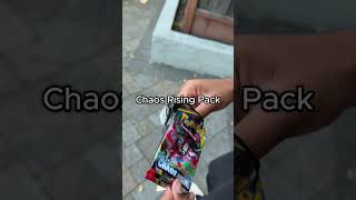 Chaos Rising Pack #shorts#pokemon#pokerev#jpulls