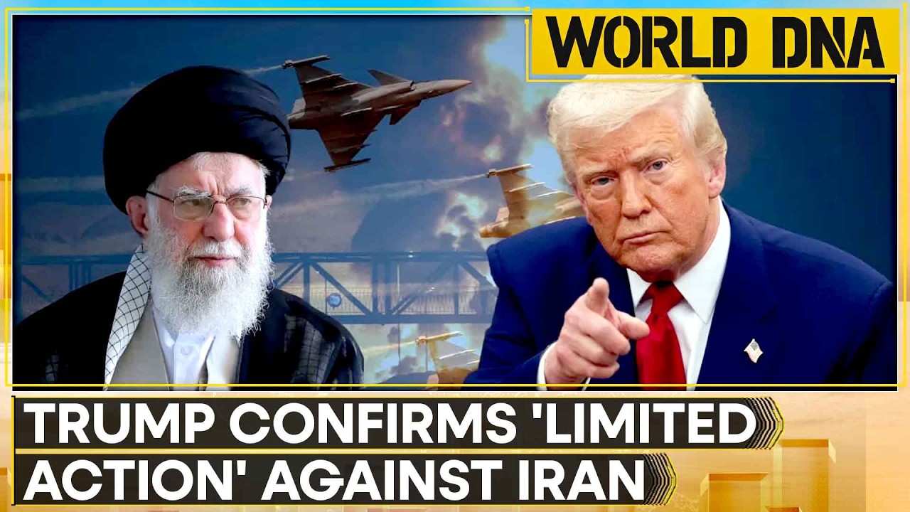 Trump 'Considering' a Limited Strike On Iran | WION World DNA