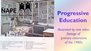 Progressive Education in action. 1985 Primary Classroom Film.