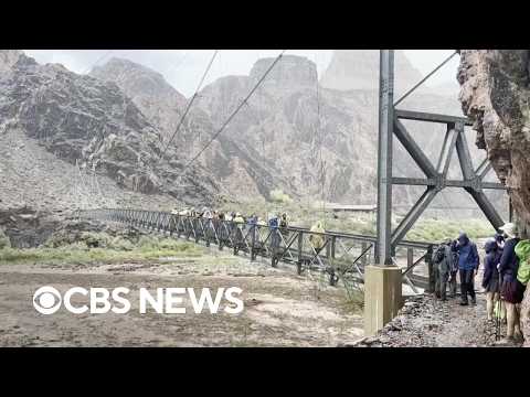 Harrowing footage shows deadly Grand Canyon flash flood