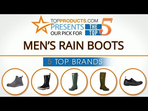 Best Men’s Rain Boots Reviews– How to Choose the Best Men’s Rain Boots