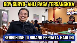 Download lagu Roy Suryo Lied in Today's Civil Trial in Solo‼️ mp3
