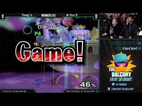 Melee @ the Balcony 82 - Winners R3 ft. Yung! (Falco) VS Don B (Fox)