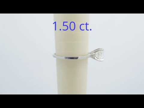 1.50 ct. Round Diamond Solitaire Engagement Ring  *Mikado Diamonds*