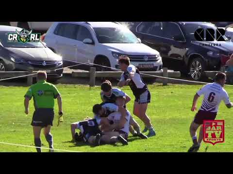 2018 CRRL - Reserve Grade Round 7 Highlights - Queanbeyan Kangaroos v Belconnen United