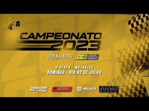 3° Etapa do Campeonato Catarinense de Automobilismo / Temporada de 2023 / Domingo