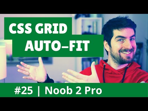 Auto-fit & auto-fill responsive without media queries | CSS Grid Noob 2 Pro #25