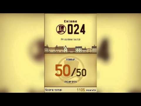 60 l Walkthrough FR l Professeur Layton et l'étrange village l Enigme 24 l Bricole 16