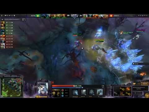 ROTK vs XBOCT All Stars match Dota 2 The International 2014 МИНЕР Annonce techies RUS
