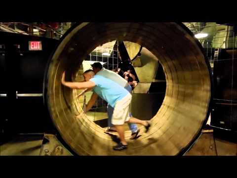 The Human Hamster Wheel @ The St. Louis City Museum