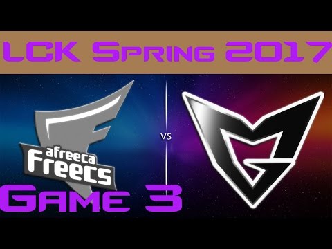 Highlights: LCK Spring 2017 - AFS vs SSG Game 3