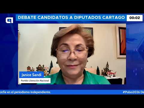 Debate Cartago - Candidatos a diputados por Cartago
