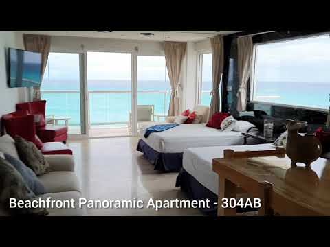 Cancun Paradise Beachfront: Panoramic Apartment - 304AB