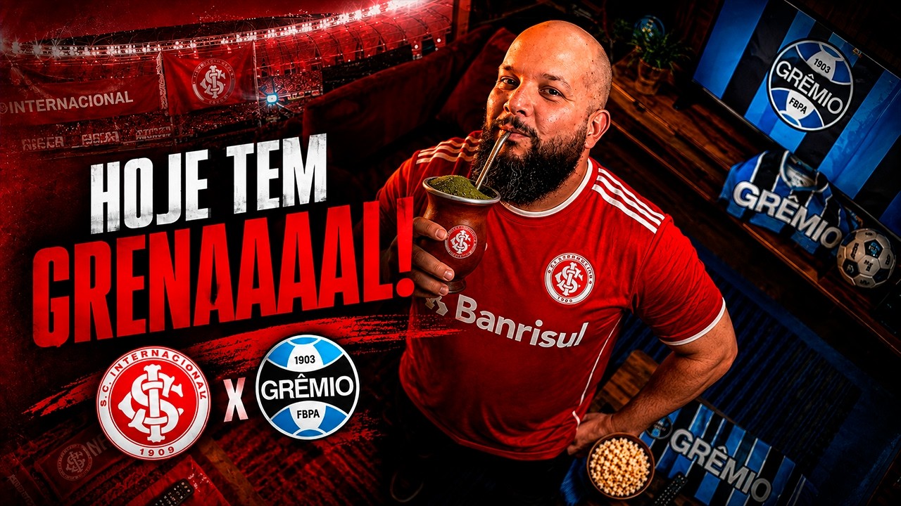 Hoje é dia de GRE-NAL Quem Leva o Clássico Gaúcho? - BORA APOSTAR - 27-08-26