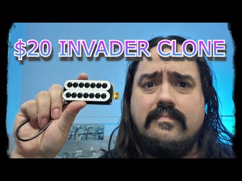 I installed a $20 Invader Clone Pickup in my Legator Ninja