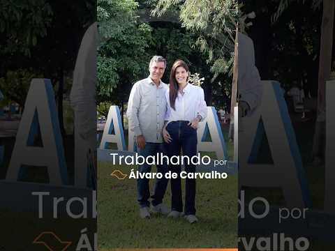Já destinamos R$ 1,4 milhão para Álvaro de Carvalho! Trabalho sério, transparente e presente.