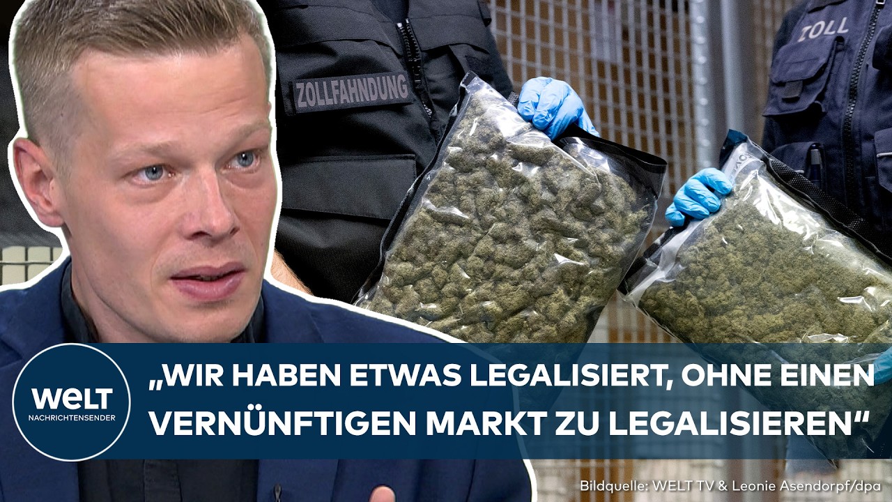 CANNABIS-LEGALISIERUNG: Lauterbach-Projekt "ist gescheitert!" Manuel Ostermann zieht fatale Bilanz