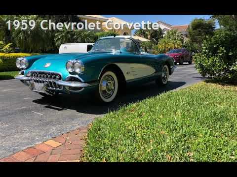 1959 Chevrolet Corvette (CC-1377338) for sale in Delray Beach, Florida