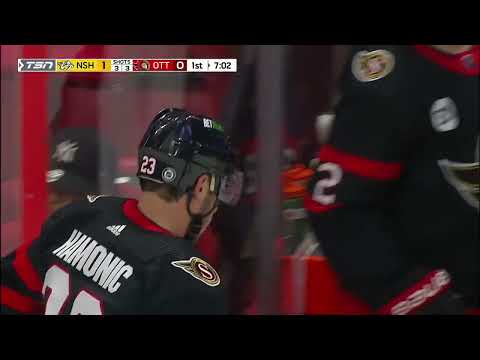 NHL - Predators @ Senators - Kunin vs Kastelic - 07/04/2022