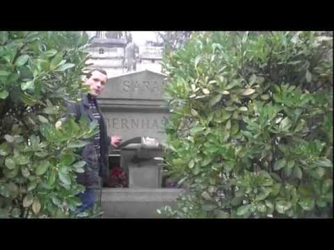 Tombe de Sarah Bernhardt au cimetière du Père Lachaise