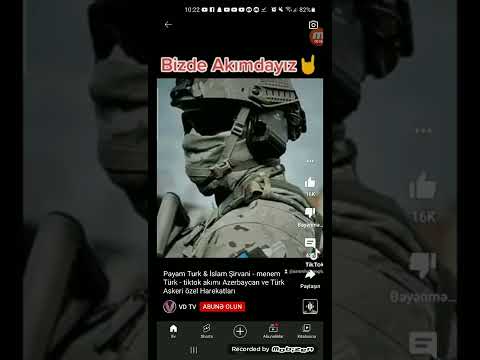 Payam Türk & İslam Şirvanı -mənəm Türk -tiktok akımı Azərbaycan ve Türk askeri özel Harekatları