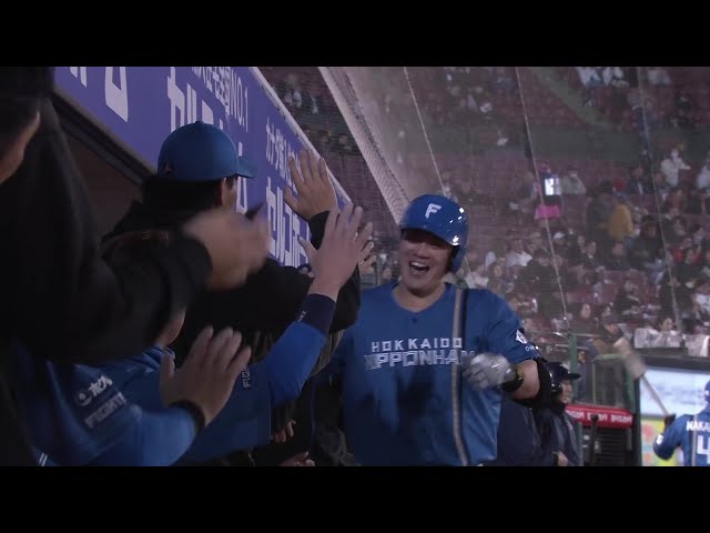 【8回表】2シーズンぶりのHR!! ファイターズ・伏見寅威 代打で登場し今季初ホームラン!! 2025年4月10日 東北楽天ゴールデンイーグルス 対 北海道日本ハムファイターズ