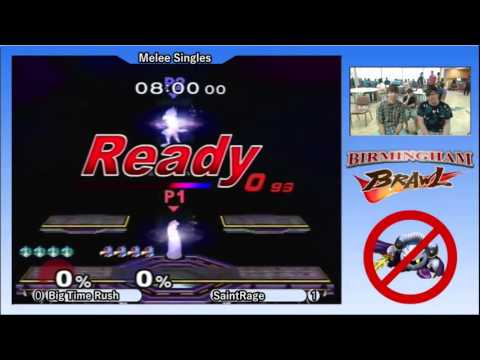 Birmingham Brawl 2 Melee Singles - Big Time Rush (Peach) vs. SaintRage (Falco)