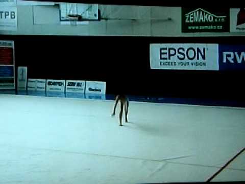 Gabriela Trnková, SKP MG Brno, Spring Cup,Brno, 24.04.2010, 2. místo roč. 2003