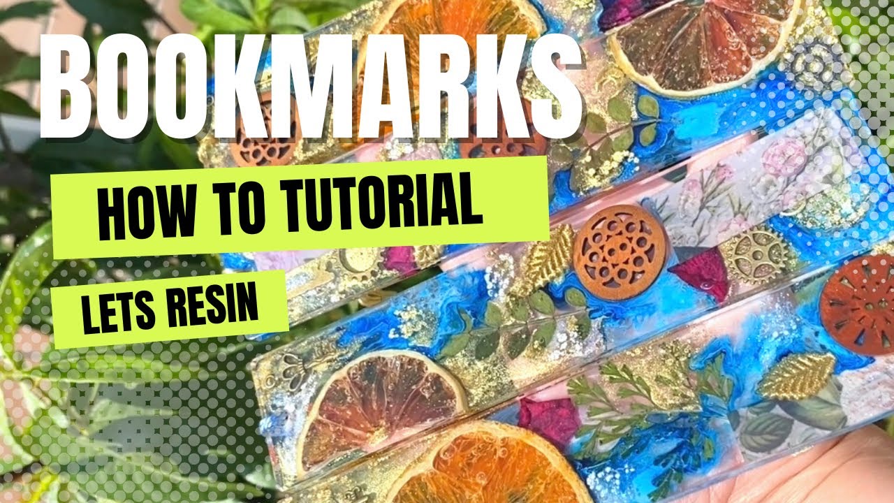 How To Tutorial Resin Bookmarks