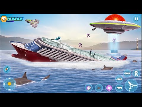 Titanic Robot Transport Games (Early Access) Go Jins - Robot Games and Shooting Games Gameplay #1