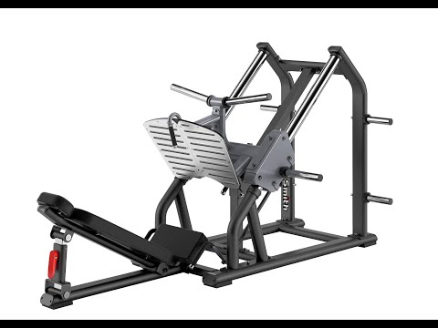 Тренажер Smith SH019 Жим ногами под углом 45град - Видео 1