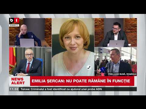EMILIA ȘERCAN, ȚINTA UNEI CAMPANII DE DENIGRARE_Știri B1TV_14 ian. 2026
