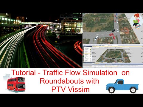 Tutorial - Link Above 1000 m | Traffic Flow Simulation on Roundabouts with PTV Vissim | Student V11
