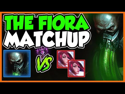 Facing two Fiora mains! [Masters Urgot Gameplays] - League of Legends