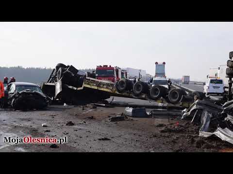 20.02.2018 Wypadek na S8 pod Szczodrowem