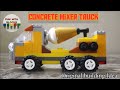 Lego Classic 10715 Concrete Mixer Truck Building Instructions