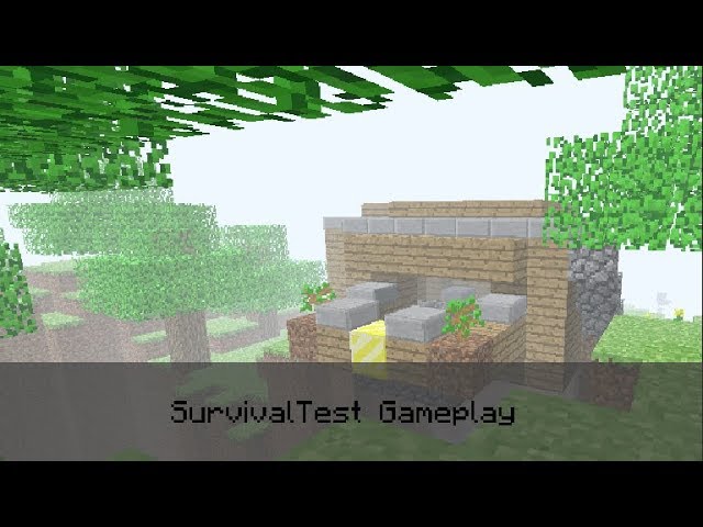 Survival test (Original Textures) Minecraft Mod