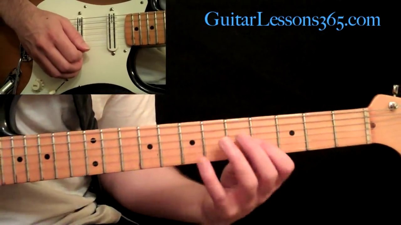 Thunderstruck Guitar Lesson Pt.1 - AC/DC - Intro