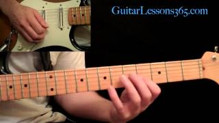 Thunderstruck Guitar Lesson Pt.1 - AC/DC - Intro