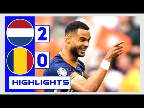 Netherlands vs Romania 2-0 All Goals | Extended Highlights |Round of 16 EURO 2024