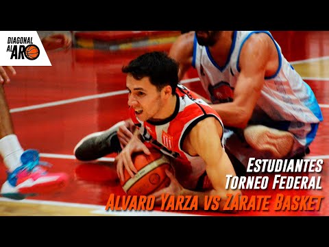 Torneo Federal - Alvaro Yarza vs Zárate Basket