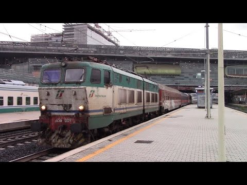 E656.039 + Invio di una Carrozza ETR 500 [NAPOLI C.LE - VICENZA] in partenza da Roma Tiburtina