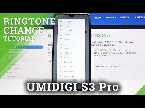 How to Change Ringtone in UMIDIGI S3 Pro – Ringtone Settings