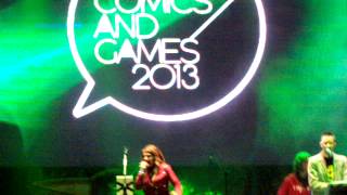 Concerto di Cristina D'Avena al Lucca Comics 2013 - Bambino Pinocchio - Video 1/19