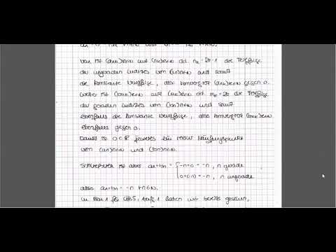 Bemerkung 2 für Übungsblatt 5, Aufgabe1