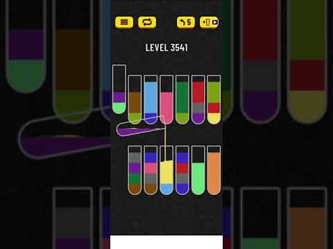 water sort puzzle level 3541