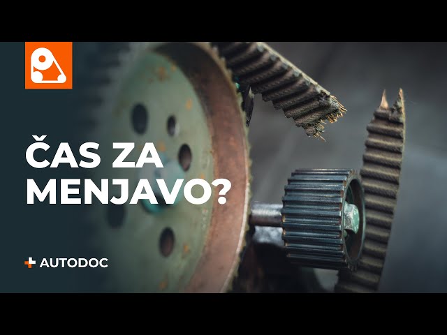 Oglejte si video vodič, kako zamenjati Komplet (kit) zobatega jermena na SKODA KAROQ