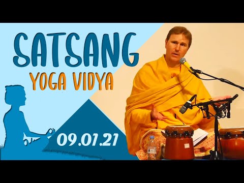 Mantren und Meditation im Satsang mit Ananta  - Yoga Vidya Live 07:00 - 09.01.2021