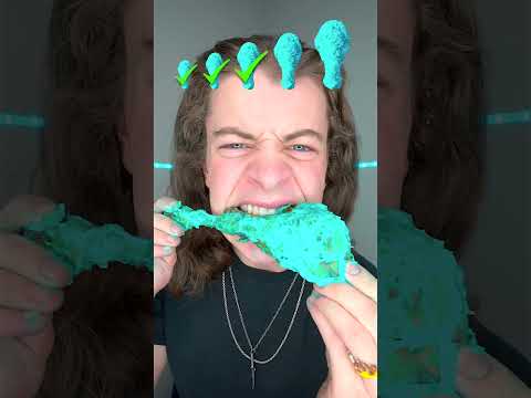 Small, Big, Giant Blue Chicken Wing!? 🥵